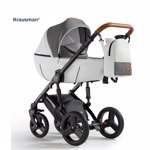 Carucior 3 in 1 Krausman Nexxo, Alb