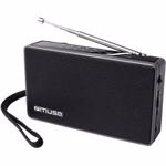 Radio portabil Muse M-030 R, FM/MW (Negru)