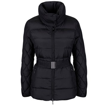 Geaca lunga matlasata Geox neagra