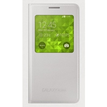 Galaxy Alpha G850 S-View Cover White EF-CG850BWEGWW