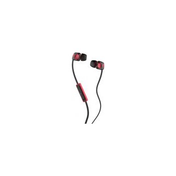 Casti SKULLCANDY Smokin Buds 2 S2PGFY-010, Cu Fir, In-Ear, Microfon, negru-rosu
