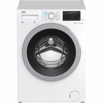 Masina de spalat rufe frontala cu uscator BEKO HTV8636XS0, HomeWhiz, 8/5kg, 1200rpm, Clasa B, alb