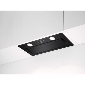 Hota incorporabila Electrolux LFG716R, Putere de absorbtie 700 mc/h, 1 motor, Conectivitate plita, 54 cm, Negru mat