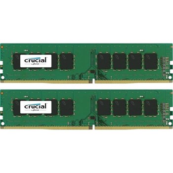 Crucial 2x8GB 2400MHz DDR4 CL17 Unbuffered DIMM