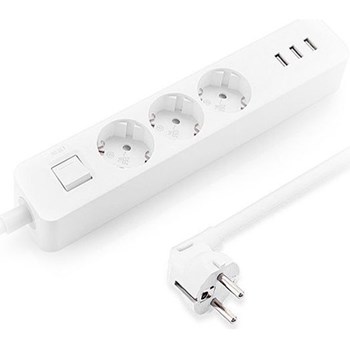 Xiaomi Prelungitor cu 3 prize Schuko si 3 USB