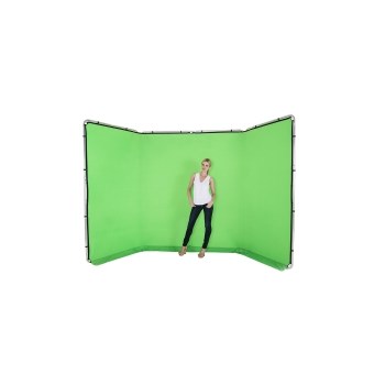 Lastolite 7622 - fundal panoramic verde chroma key, 2.35x4m