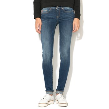 Jeansi conici skinny fit albastri Skyler 391