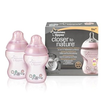 Biberon Decorat Closer to Nature 260 ml TS