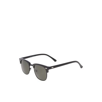 Ochelari de soare rotunzi Selected Adriano negri