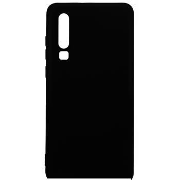 Protectie Spate Lemontti Silky LEMSLKP30N pentru Huawei P30 (Negru)