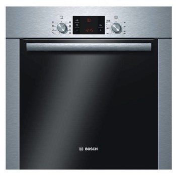 Cuptor electric incorporabil Bosch HBA63B251, clasa energetica A, timer electronic, grill, 63 litri, comenzi electronice, display TFT color, curatare pirolitica, inox