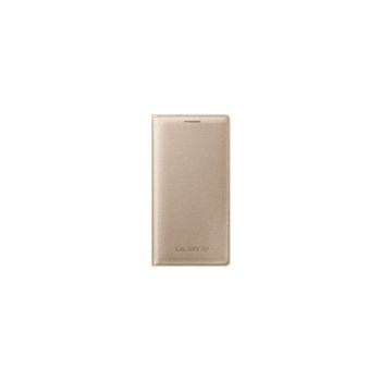 Samsung Husa Flip Cover pentru Galaxy A3, gold