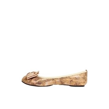 Pantofi tip balerini de lux din piele Buckingham de la Cocorose London