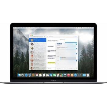 Laptop Apple MacBook 12, Intel Core M, 8GB DDR3, SSD 512GB, Intel HD Graphics, OS X, Auriu