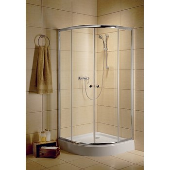 Cabina de dus semirotunda Radaway Classic A 90x90 cm