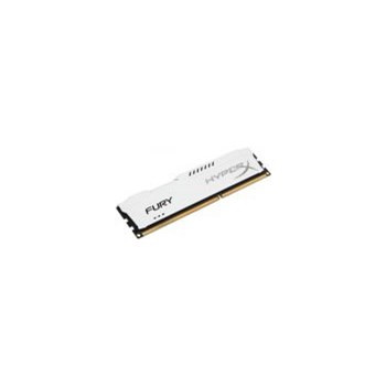 Memorie HyperX FURY White 4GB, DDR3, 1333MHz, CL9, 1.5V