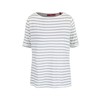 Tricou s.Oliver alb/verde de dama