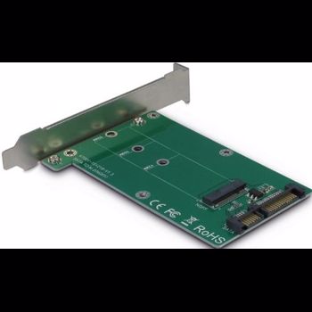 Adaptor Inter Tech Argus KT001A 1x SATA Male - 1x M.2 SATA SSD kt001a