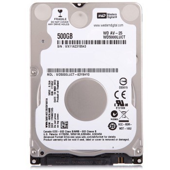 HDD Laptop Western Digital WD5000LUCT AV-25 500GB, 2.5 inch