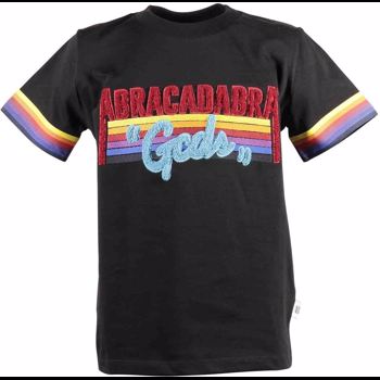 GCDS Abracadabra T-Shirt In Black Culoarea Black