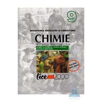 CHIMIE. MANUAL PENTRU CLASA a IX-a