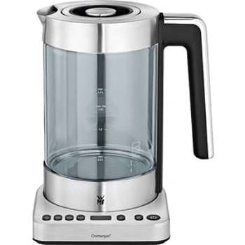 Fierbator apa WMF Lono 413160011, 1.7l, 3000W, argintiu-transparent