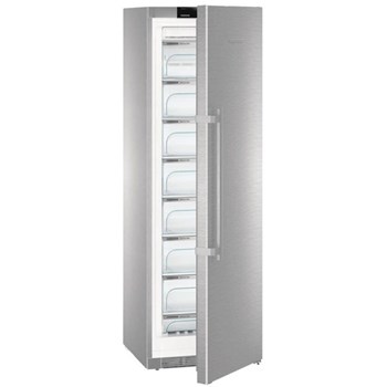 Congelator Liebherr GNPes 4355, 270 l, NoFrost, Touch control, Clasa A+++, H 185 cm, Inox