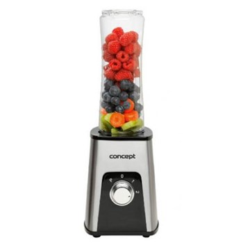 Mini Blender Concept Smoothie to Go SM-3370 300 W Smoothie 2 recipiente Gri sm3370