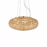 Lustra KING_SP7_ORO IDEAL LUX
