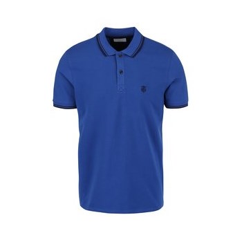 Tricou polo Selected Homme Season albastru