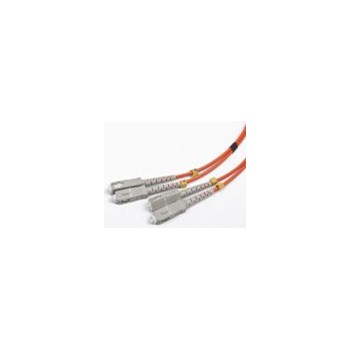 Cablu fibra optica Gembird, duplex multimode, conectori SC-SC, bulk, 1m