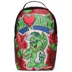 Rucsac Sprayground, Money Bear Raining Money, Rosu/Verde