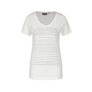 Tricou alb cu imprimeu Broadway Betty