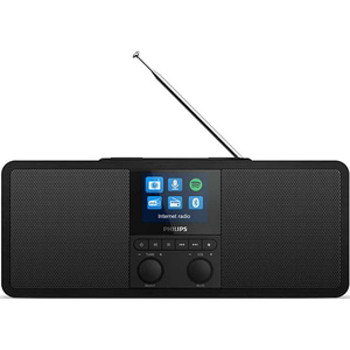 Radio Philips TAR8805/10 FM DAB+ Bluetooth 6W incarcare wireless Qi Spotify Connect Negru tar8805/10