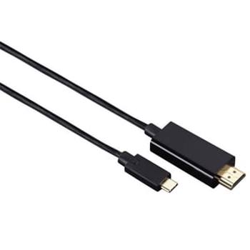 Adaptor Hama 135724, USB-C - HDMI, 1.8 m, 3840 x 2160 p (Negru)