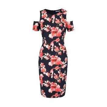 Rochie albastru inchis Dorothy Perkins Petite cu model