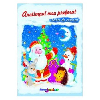 Anotimpul meu preferat - Carte de colorat