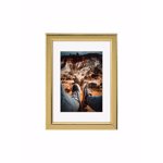 Rama Foto Hama din Lemn Bella 13x18 cm, gold