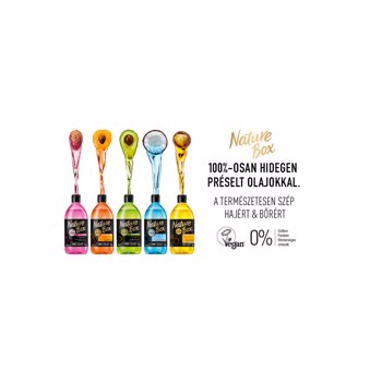 Balsam Nature Box cu ulei de migdala pentru par fin, 385 ml