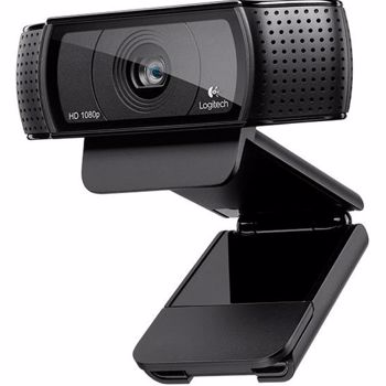 Camera Web Logitech C920 Full HD Pro USB 2.0 Black 960-001055