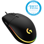 Mouse gaming Logitech G203 LIGHTSYNC, Negru