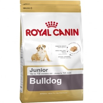 Royal Canin Bulldog Puppy, hrană uscată câini juniori, 3kg