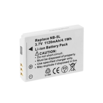 Power3000 PL56G.734 - acumulator replace tip Canon NB-5L 1120mAh
