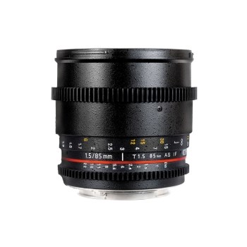 Samyang 85mm T1.5 Canon VDSLR - Cine Lens