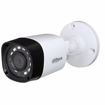 Camera Supraveghere Video Dahua HAC-HFW1400RP-0280B, 4MP, HD-CVI, 1/3" CMOS, 2.8mm, IR 20m, IP67 (Alb/Negru)