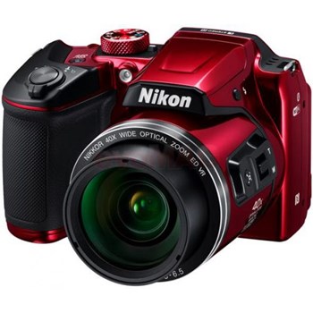 Aparat Foto Digital NIKON COOLPIX B500, Filmare Full HD, 16 MP, Zoom Optic 40x, 3" LCD (Rosu)