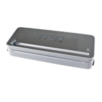Aparat de vidat Beper, 140 W, LED, carcasa inox, rola inclusa