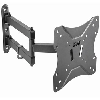 Suport TV de perete A+ SPK223, reglabil, 23"-43", Negru