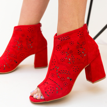 Botine Misto Rosii