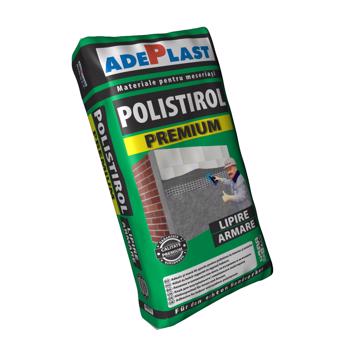 Mortar adeziv pentru polistiren expandat Adeplast Polistirol Premium, 25 kg